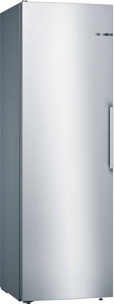 Bosch KSV36VLDP - Serie 4, Freistehender Kühlschrank, Metall-Optik, ca. 60 x 186 cm